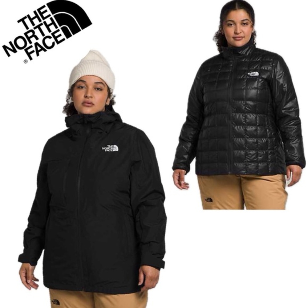 NWT The North Face Women’s ThermoBall Eco Snow Triclimate 3-in-1 Jacket in Black